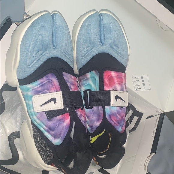 nike multicolor aqua rift sneakers